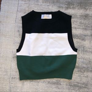 A.L.C. stretchy bandage top like new S